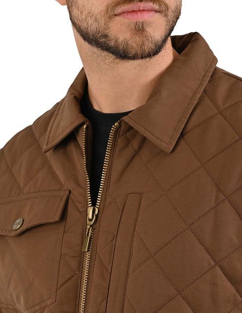 Chamarra WRANGLER para caballero en color Cafè Oscuro.